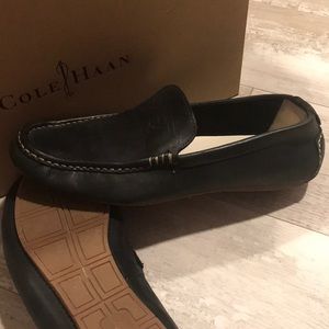 ColeHaan | Black Slip on Drivers